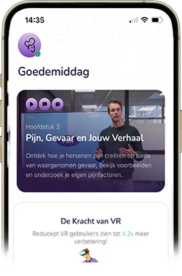Aplicación DolorLibre de entrenamiento VR para el manejo del dolor crónico sin medicación